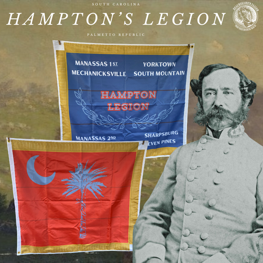 Hampton Legion South Carolina Volunteers Flag