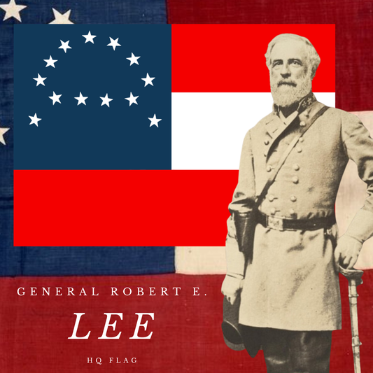 General Robert E. Lee Headquarters Flag Magnet/Stickers