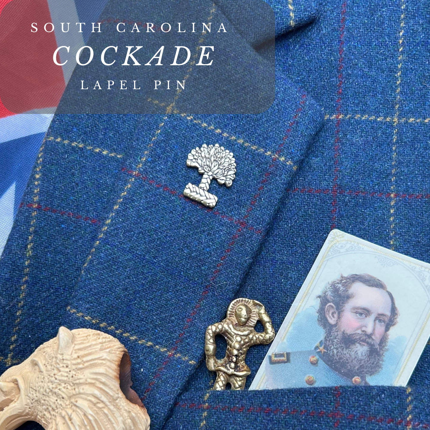 Secession Cockade Lapel Pins