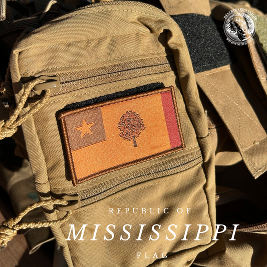 "Republic of Mississippi" Morale Patch - Camouflage Colors