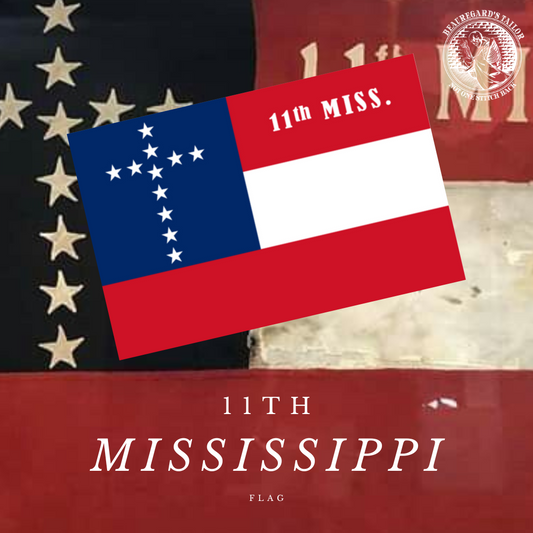 11th Mississippi Regimental Colors Stickers