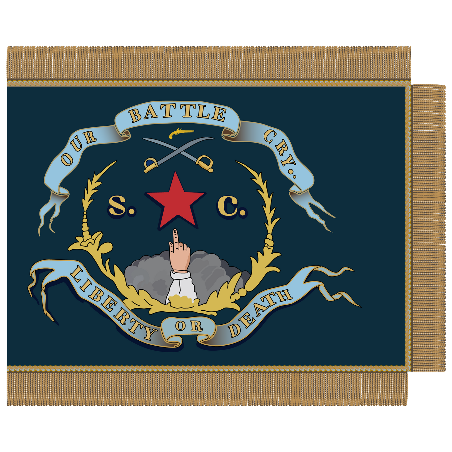 Catawba Rangers Flag Stickers/Magnet