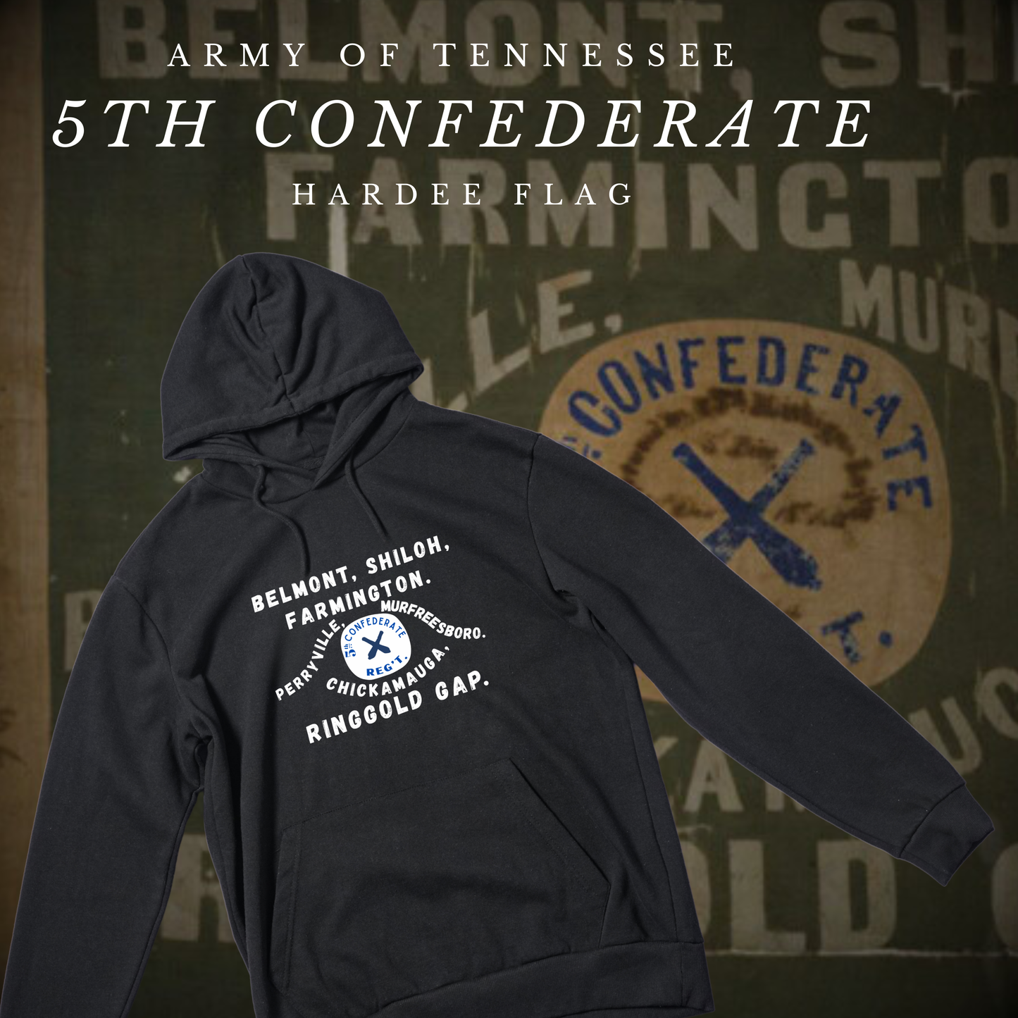 5th Confederate (21st Tennessee) Hoodie