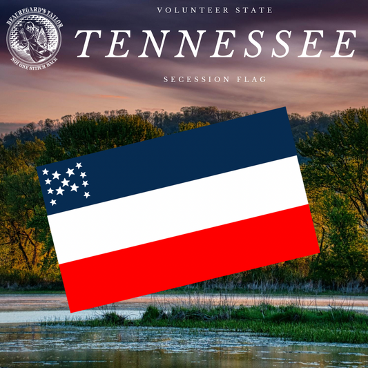 Tennessee Secession Flag (October 1860) Stickers/Magnet