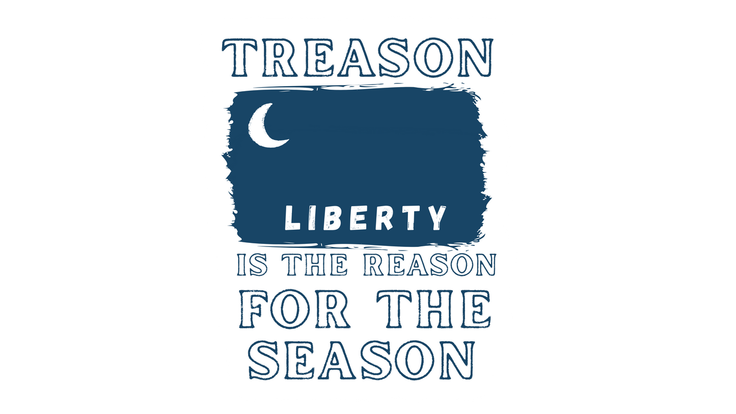 "Treason is the Reason for the Season" Fort Moultrie Stickers/Magnet