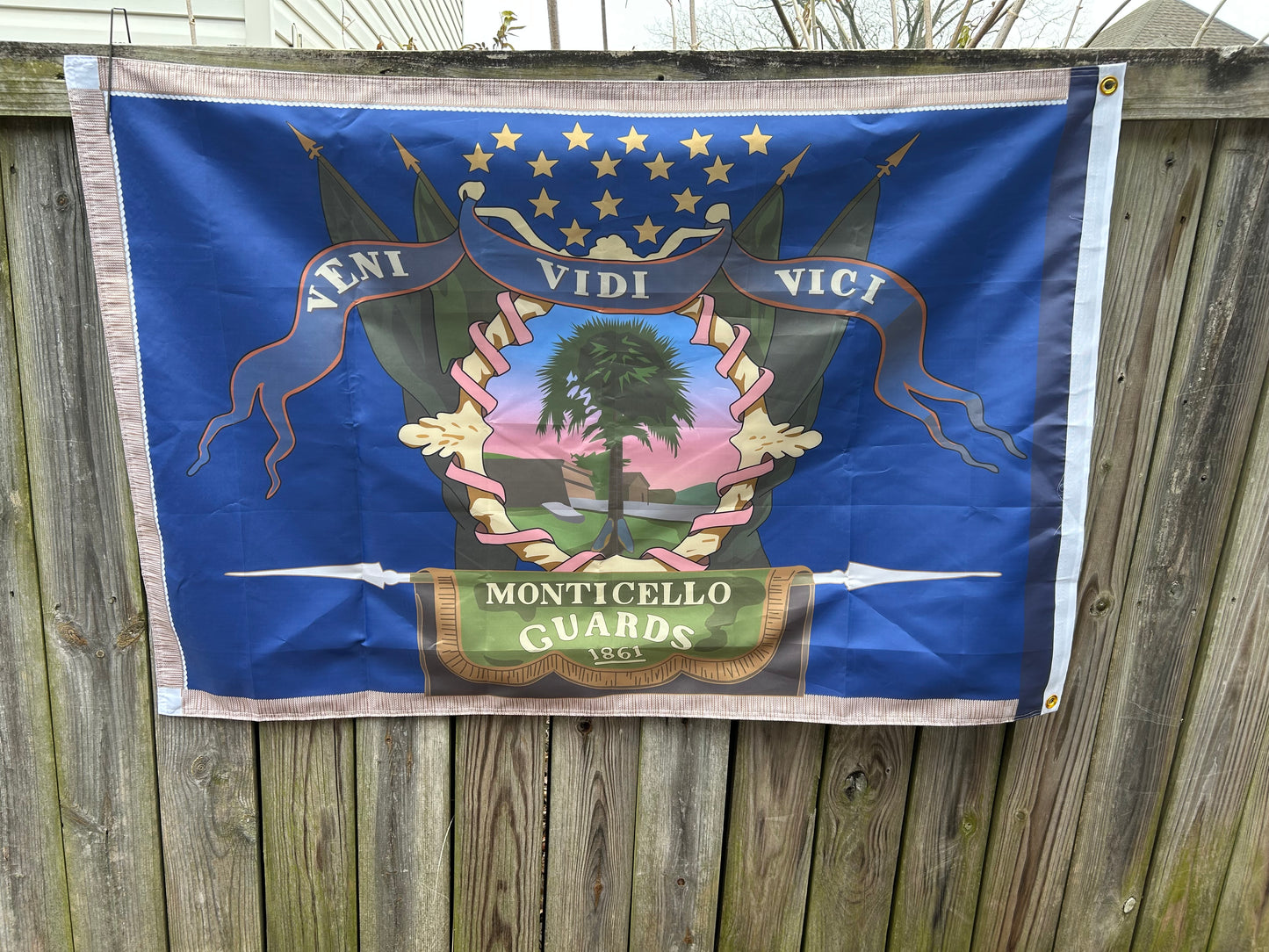 Monticello Guards/ Fairfield Volunteers Company I, 1st Regiment Infantry, South Carolina Volunteers Flag