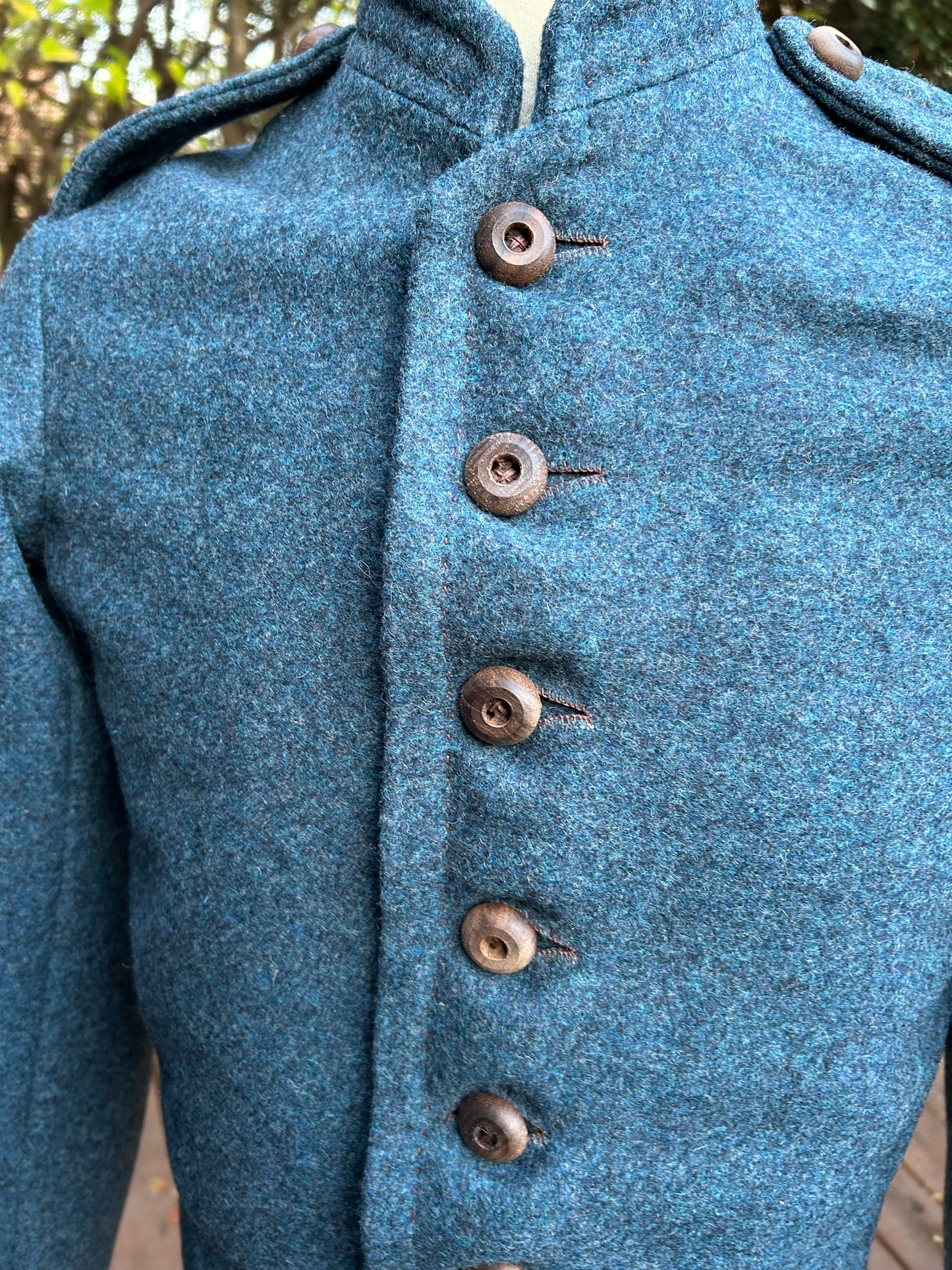 Richmond Clothing Bureau Jacket English Army Cloth 1863-1864 (Handsewn Variant)