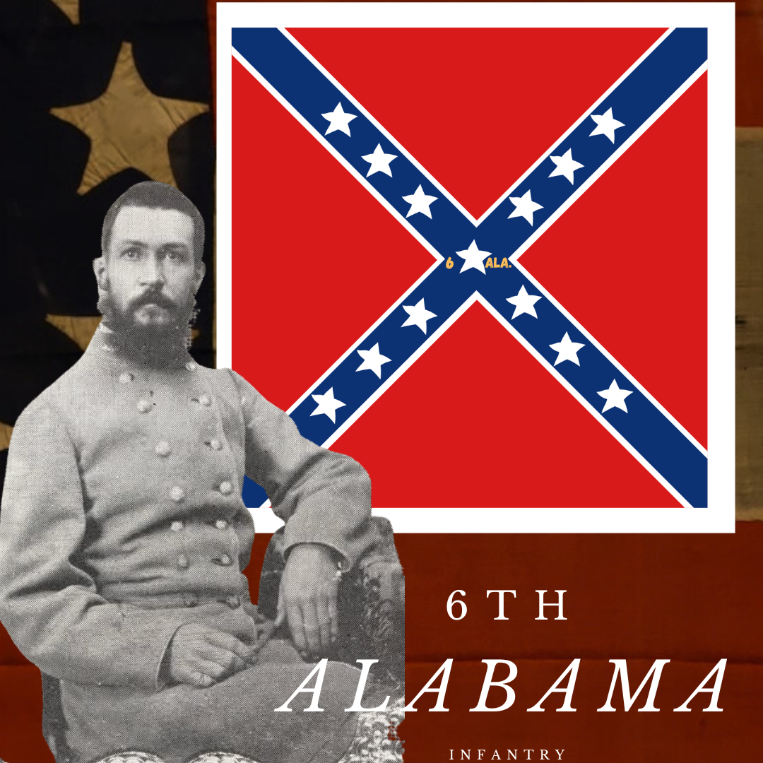 6th Alabama Infantry House Flag