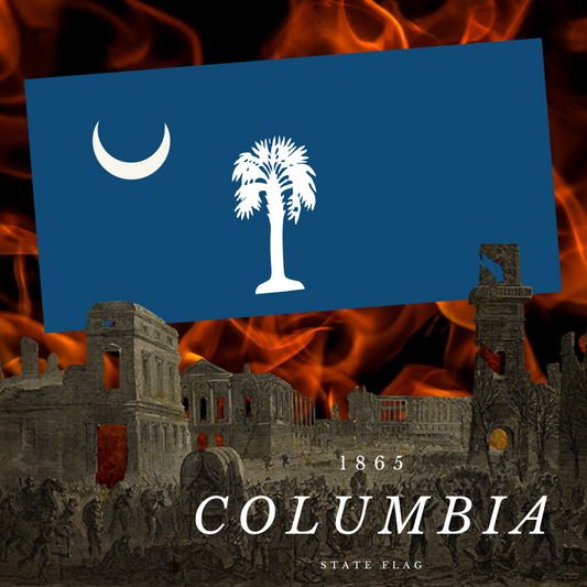 Columbia, South Carolina State Flag Stickers