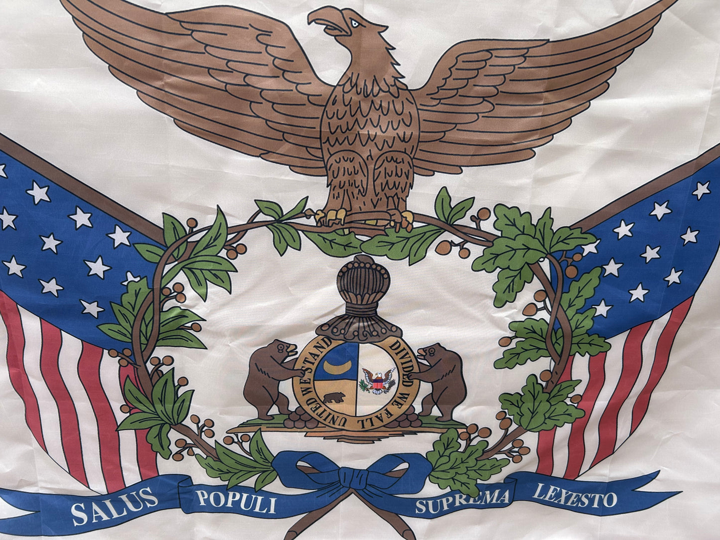 "Missouri Guard" 1st Missouri Infantry (Missouri State Guard) Company G Flag