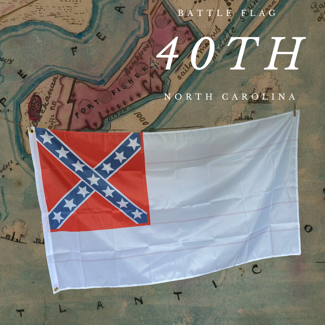 40th North Carolina Infantry House Flag