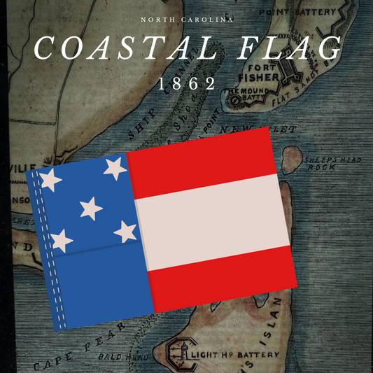 North Carolina Coastal Flag Sticker