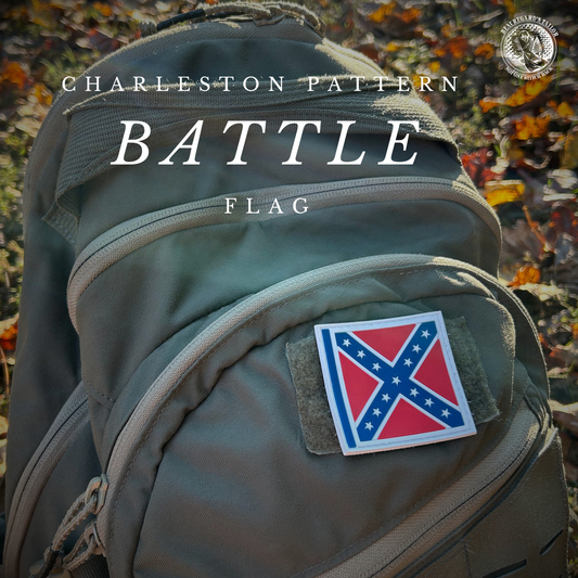 Battle Flag - Charleston Pattern Patch