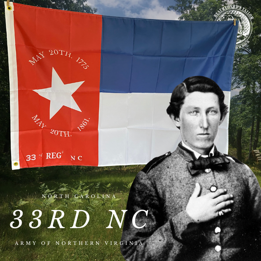 33rd North Carolina State Issue House Flag