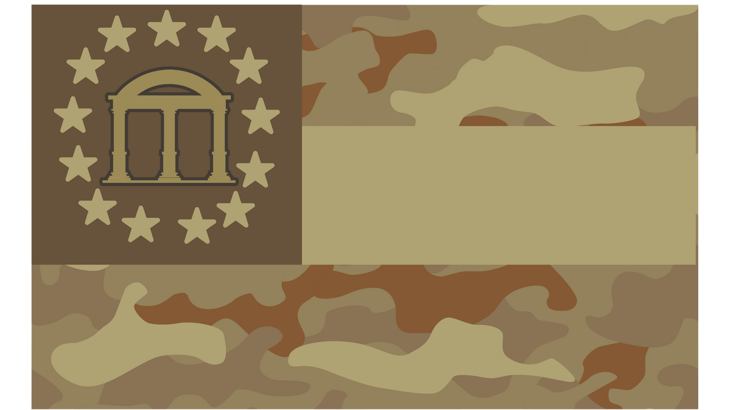 Georgia State Camouflage Flag