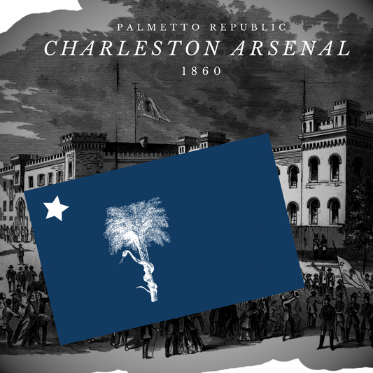 Charleston Arsenal Flag Stickers