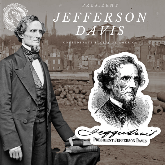 President Jefferson Davis Sticker