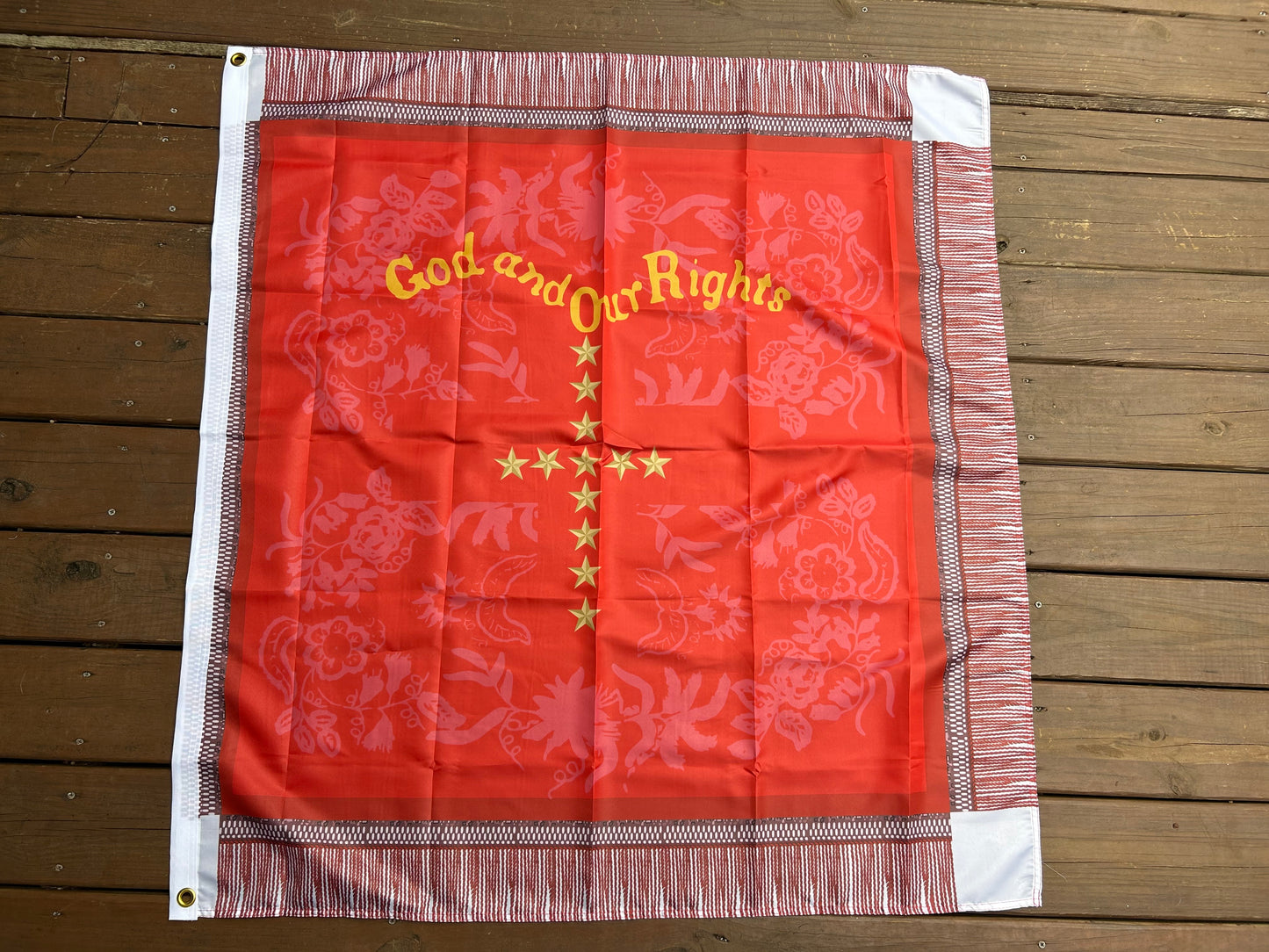 "God and Our Rights" Marion Light Artillery, Florida Battery House Flag