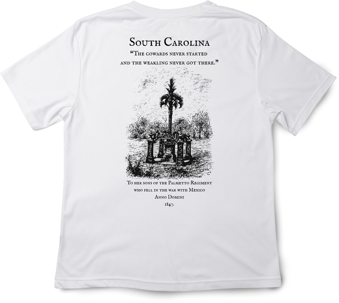 "Iron Palmetto" Palmetto Regiment Monument Shirt