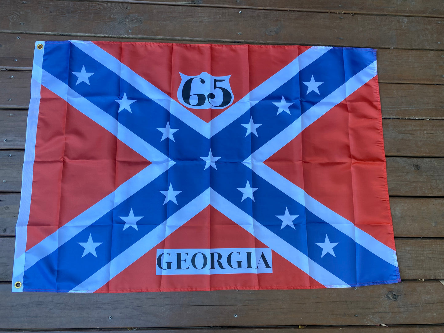 65th Georgia Infantry House Flag