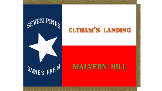 1st Texas Infantry Flag StickersMagnet