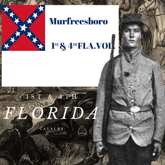 1st & 4th Florida Cavalry House Flag