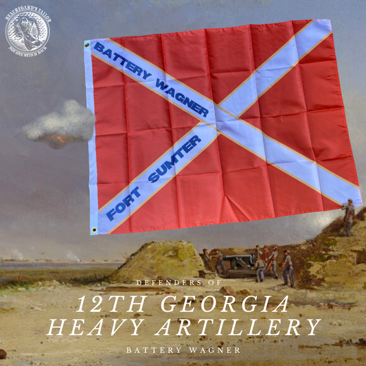 12th Georgia Heavy Artillery House Flag