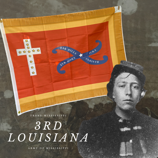 3rd Louisiana Infantry (Cross) House Flag