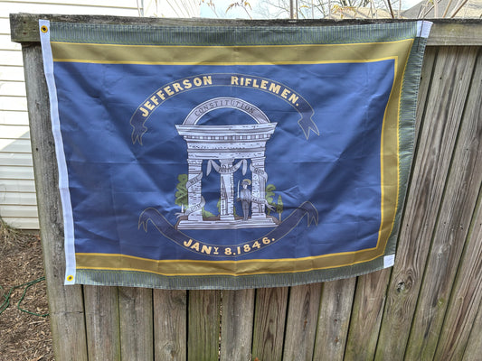 Jefferson Riflemen Militia Flag