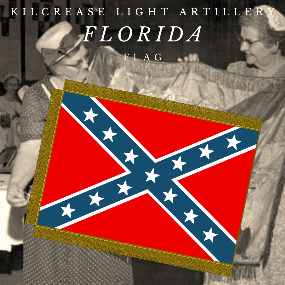 "God and Our Rights" Kilcrease Light Artillery Flag