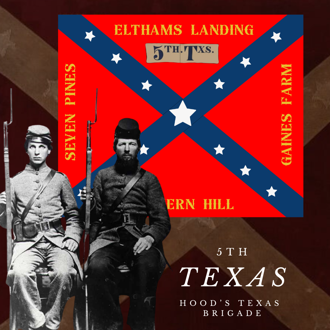 5th Texas Infantry - Battle Flag House Flag
