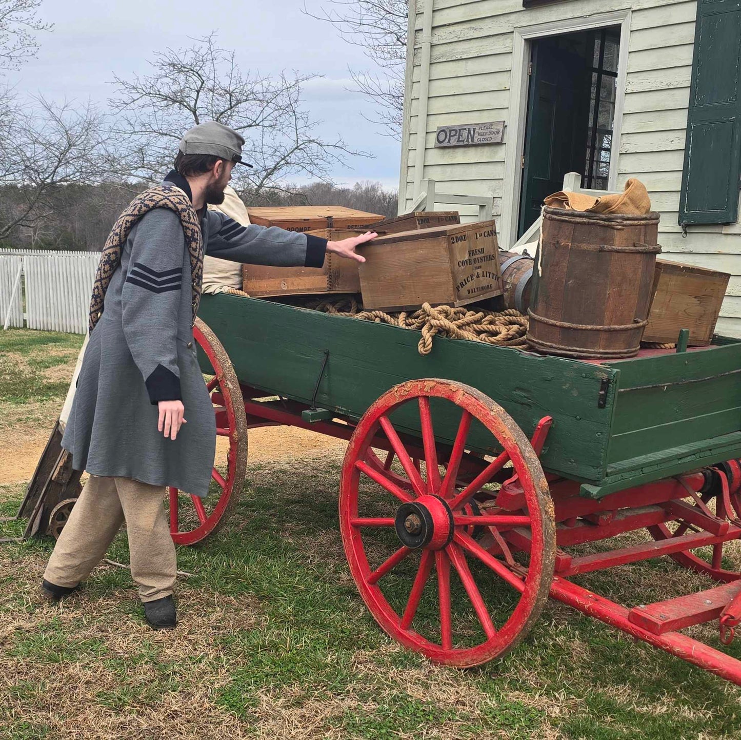 Double-Breasted Enlisted Frock Coat