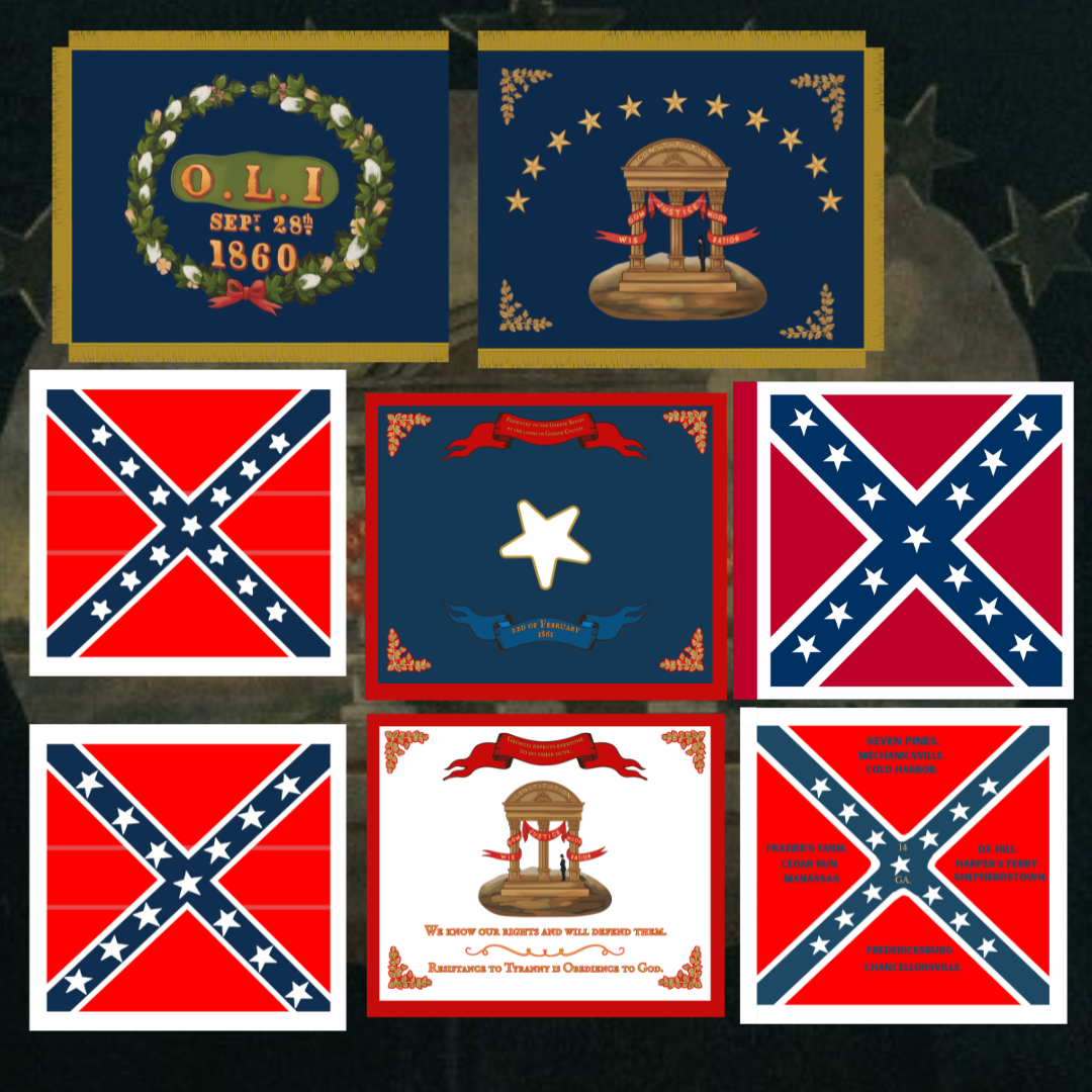 "Empire of the South" - Georgia Sticker Set