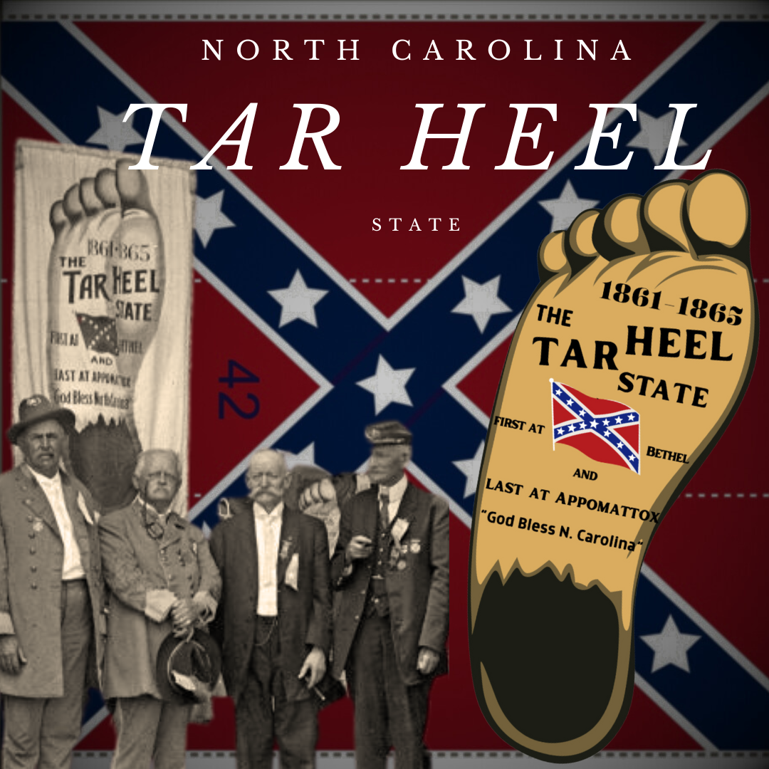 "Tar Heel State" - North Carolina Stickers/Magnets