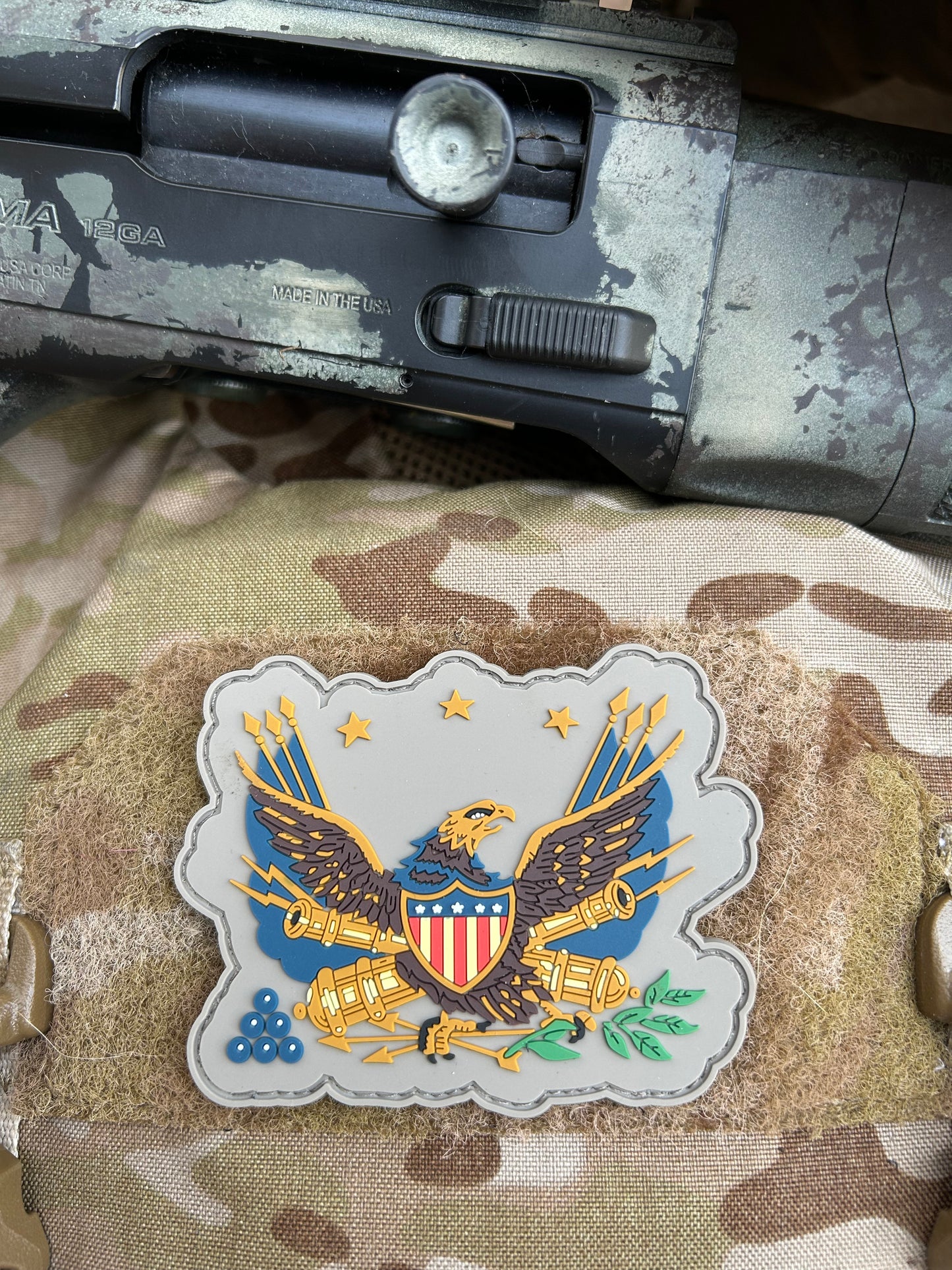 The Eagle Old Republic 1789-1865 PVC Morale Patch