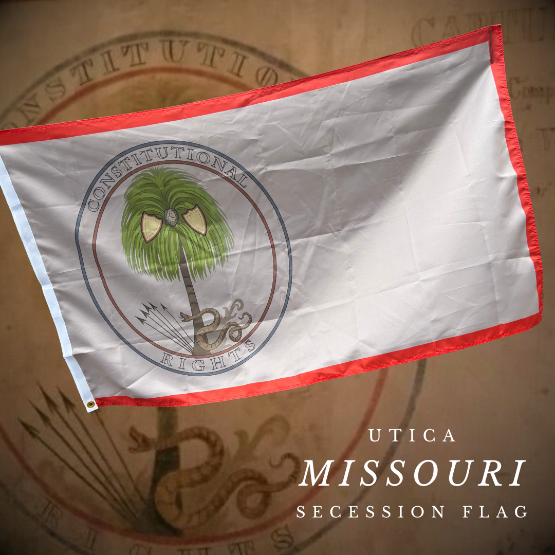 Utica, Missouri Palmetto Secession Flag