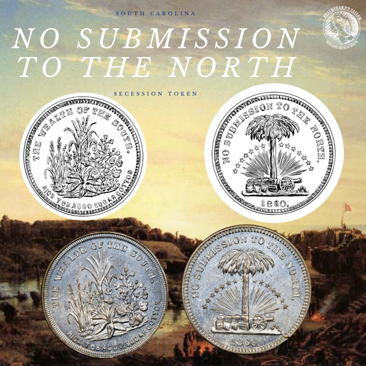 "No Submission to the North" and "Wealth of the South" Stickers