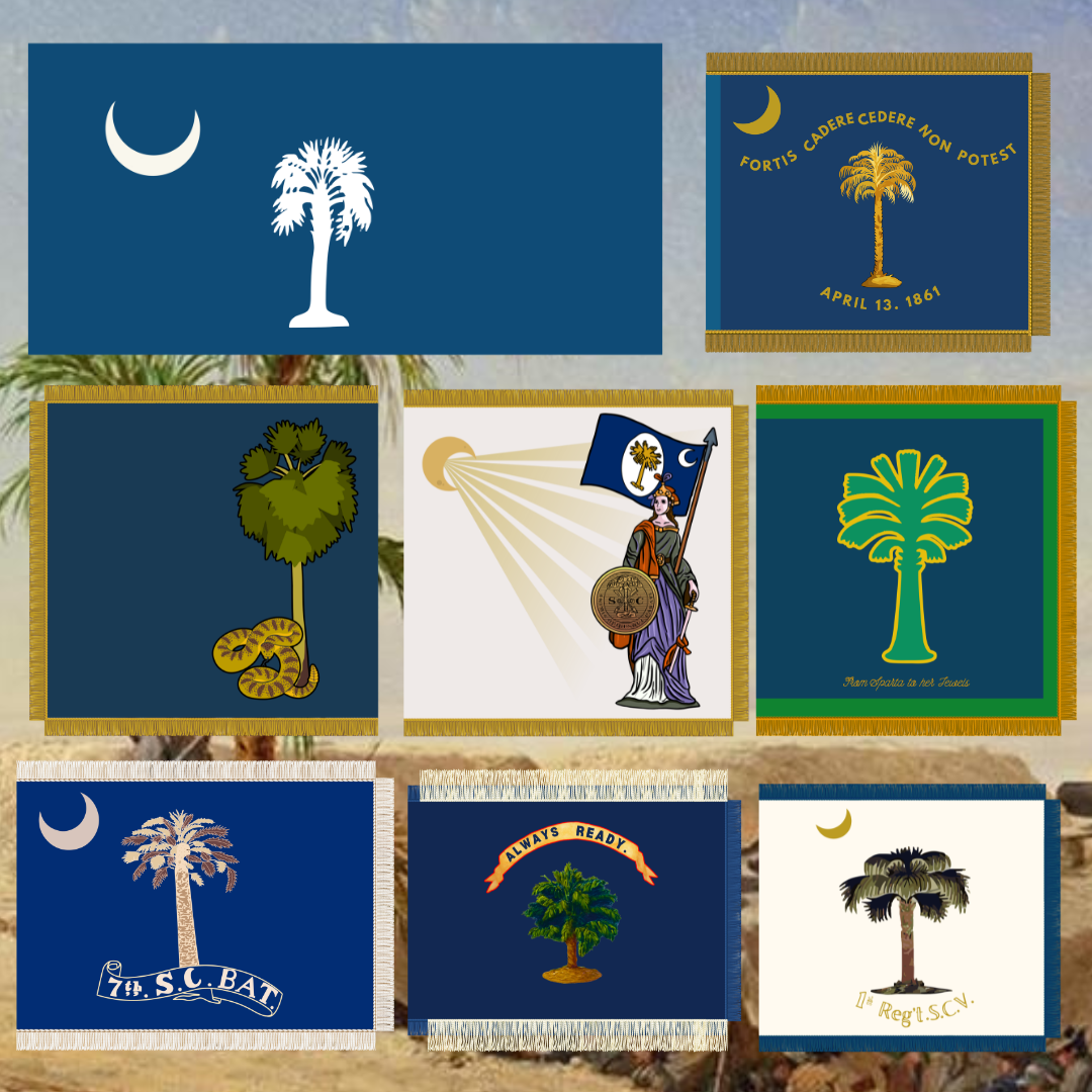 Palmetto Republic - South Carolina Palmetto Tree Sticker Set