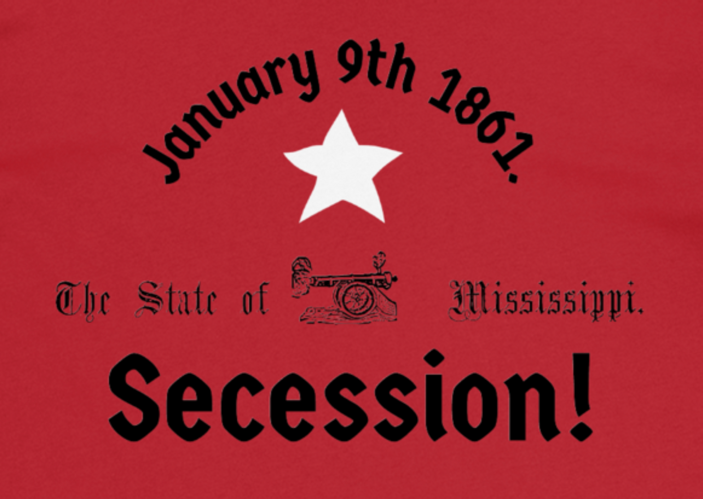 Mississippi Secession Shirt