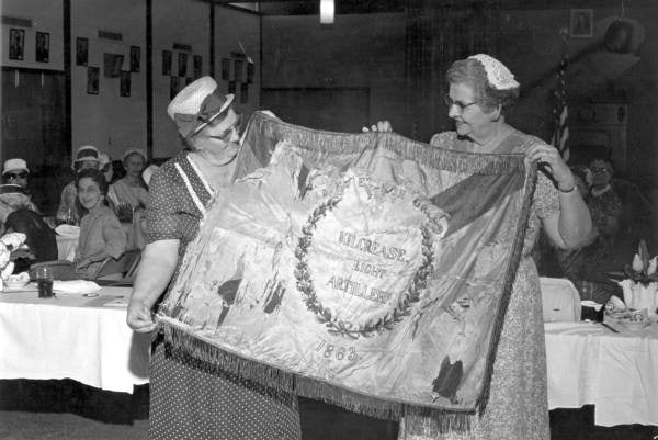 "God and Our Rights" Kilcrease Light Artillery Flag