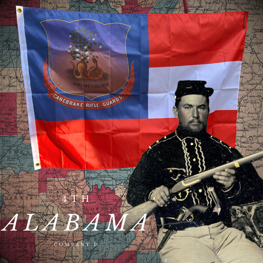 4th Alabama Infantry - Co. D, Canebrake Rifle Guards Flag