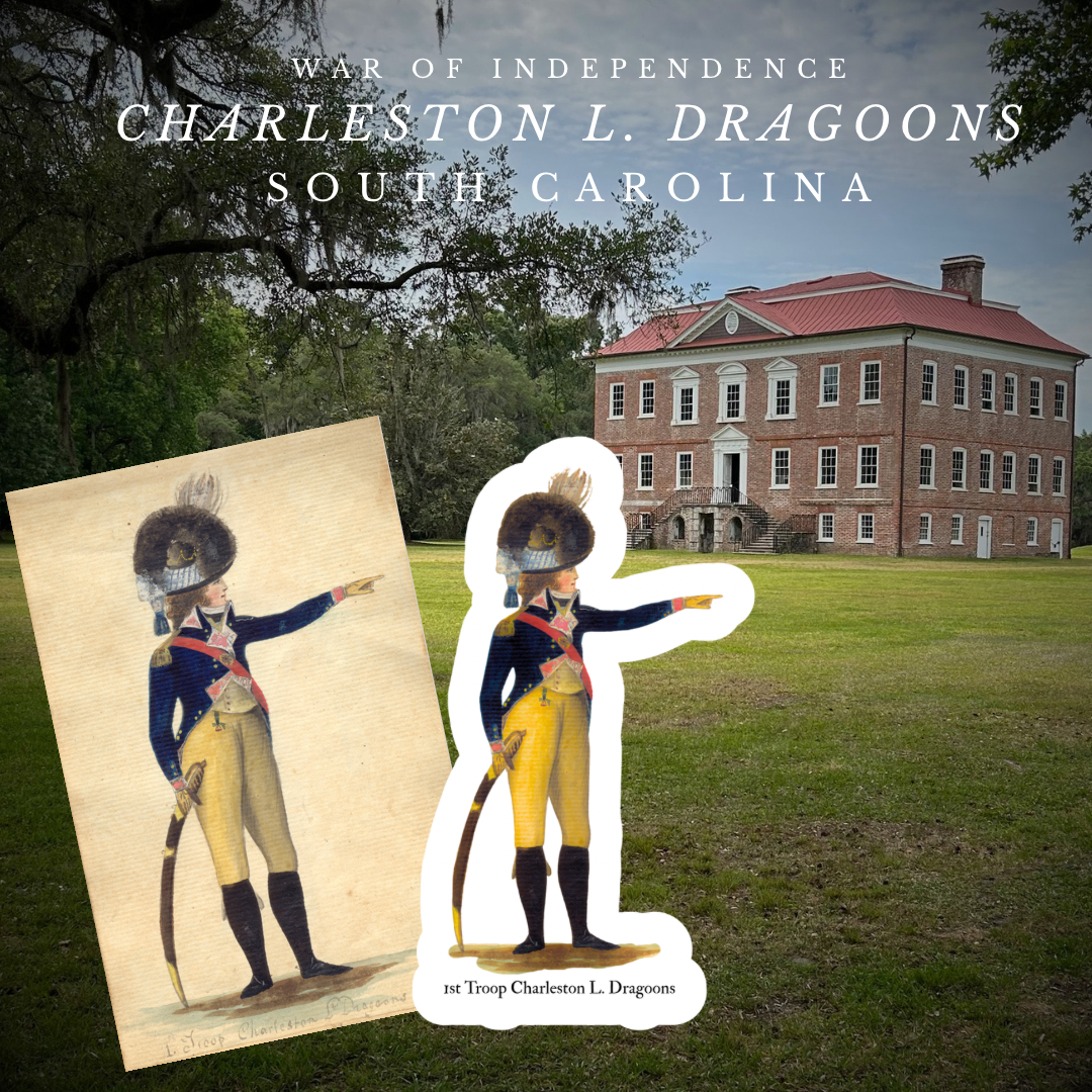 1st Troop Charleston Light Dragoons Sticker