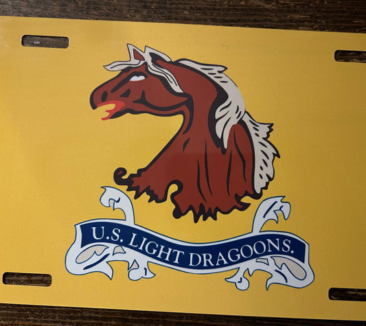 Lee's Legion Flag Car Tag/Plate