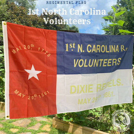 1st North Carolina Volunteers "Dixie Rebels" House Flag Closeout