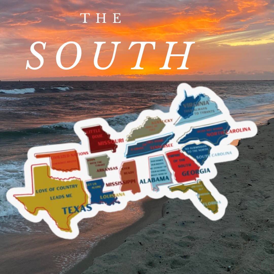 The American South Stickers/Magnet