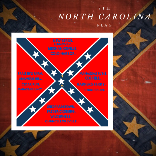 7th North Carolina  Battle Flag