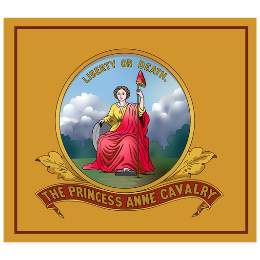 5th Virginia Cavalry Flag Stickers/Magnet