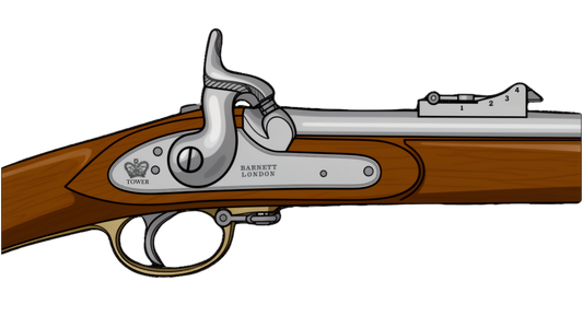 Barnett Pattern 1853 "Enfield" Rifle Musket Stickers/Magnet