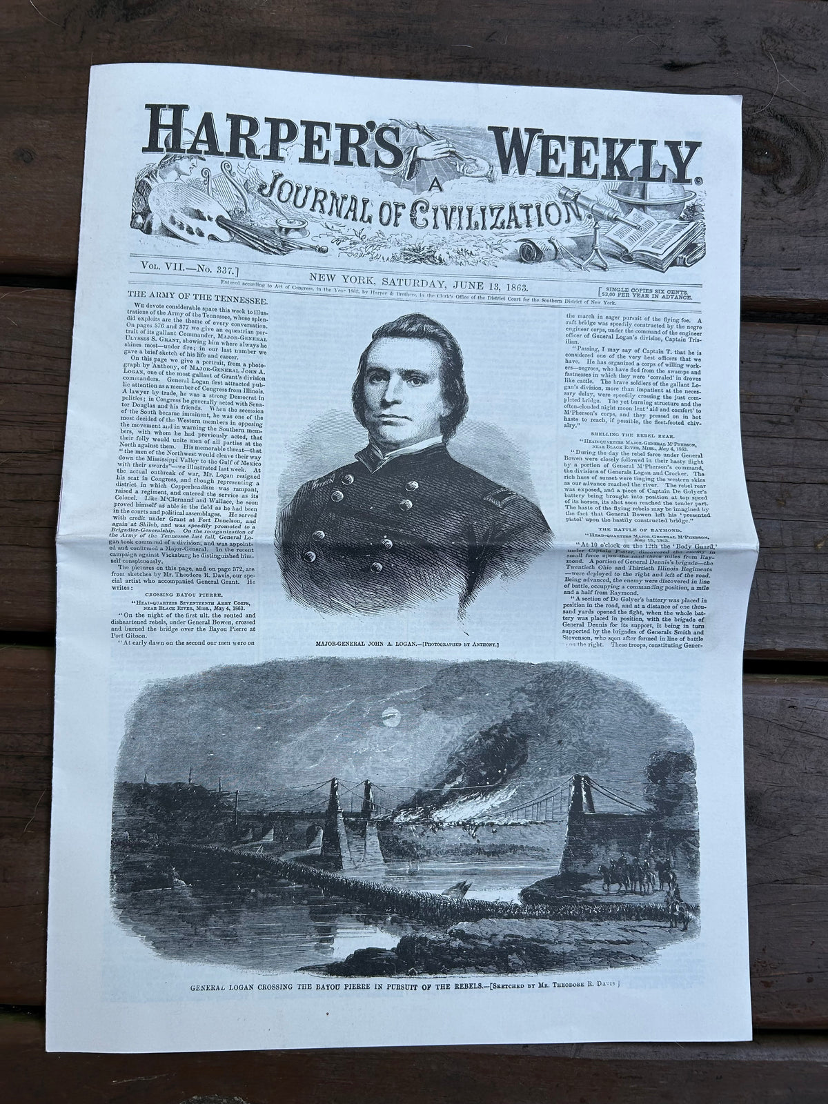 Reproduction Newspapers  (North and South)