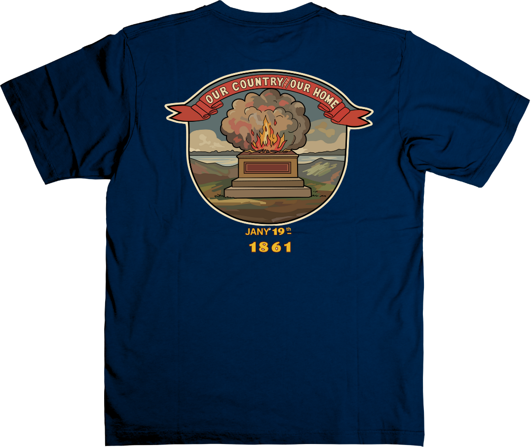"Our Country and Our Home" Effingham Guards  - Shirt